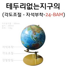 테두리없는 지구의 지구본(지름240mm) RAR