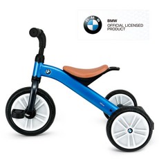 BMW 어린이 세발 자전거 킥보드 붕붕이 씽씽이 남아 유아 자동차 유모차, 푸른