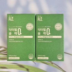 닥터필 술깨Q 필름형 숙취해소제, 6.08g, 2박스
