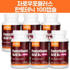 재로우 펜토텐산 B5 500mg 캡슐, 100개입, 6개