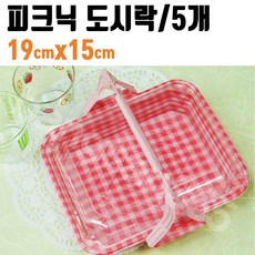 디엠_글로벌마켓1029일회용 도시락 5p 용기 19x15 김밥도시락 도시락통 단체도시락 도시락용기 단체도시락용기시월애_마켓1092, ■민일■