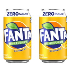환타 제로 파인애플맛, 355ml, 48개