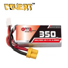 가오능 350mAh 7.4V 60C PH2.0 커넥터 2셀 초소형 RC리포배터리