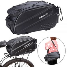 대용량 자전거 트렁크 가방 산악 새들 후면 랙 수하물 캐리어 방수 사이클링 시트 화물 패니어 팩