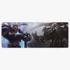 당일발송 리그오브레전드 장패드 게이밍장패드 800x300x4mm, JP83_A09.가렌,