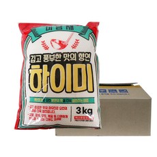 미담채 하이미 3kg 4개 1박스 미원조미료