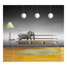- Eogosan 및 Zebras 뒤에 Etosha 예술 가공 평야 - 분리 가능한 벽지 스포넌스 - 100x144 인치 (100"x144" Artwork - 06), 100"x144", Artwork - 06, 100"x144", Artwork - 06
