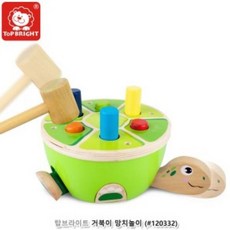 SAR948108탑브라이트 거북이 망치놀이 (120332) (ITO) 공예 장난감 문구용품 만들기용품 완구, 1개