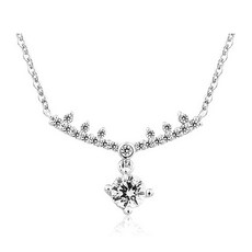 다이아3부목걸이우신