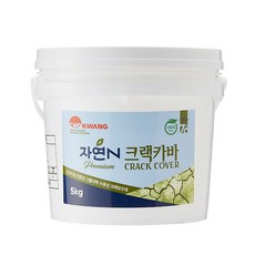 자연N 크랙카바 친환경 균열보수 탄성퍼티 수성퍼티 외부벽 크랙 수성고무빠데 18L, 1개