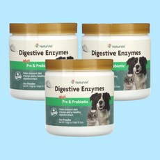  네이처벳 다이제스티브 엔자임 유산균 프로바이오틱스 강아지 고양이 분말 114g 3개 