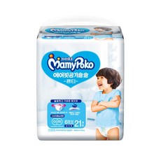 마미포코 에어핏 공기솔솔 팬티형 기저귀 남아용, 6단계, 42매