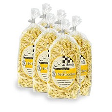 Al Dente Egg Fettuccine 12-Ounce Bag (Pack of 6) 알 덴테 에그 페투치니 12온스 백(6팩), 340g, 6개