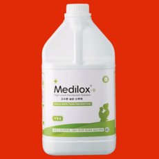 메디록스 살균소독제 청결한 4L, 메디록스B 4L(리필), 1개 - mediabox