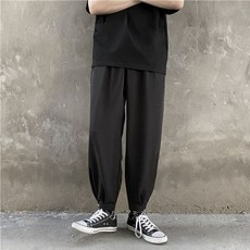 behaupten 남성 데일리 조거 슬랙스 (WC77ED3), 블랙 - 2XL_x000D_, 색상:블랙 / 사이즈:2XL_x000D_