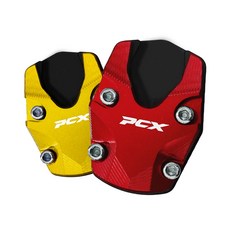 혼다 2022년식 pcx125 사이드스탠드 보조 확장패드 날개보조패드 서포트패드 튜닝파츠, 사이드클립, 블랙, 1개