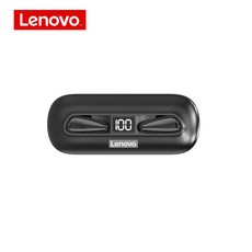 Lenovo XT95 TWS Bluetooth Headphone Ultra thin Touch Control Wireless Earphones with mic Digital Dis, black