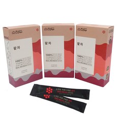 소적두 자연그대로 팥차 3통, 5g, 30스틱