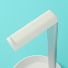 [FullyJully_Store] 심플 수납형 헤드폰거치대(화이트) 헤드셋스탠드, 1개