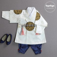 꼬까한복 용수양단철릭_아이보리
