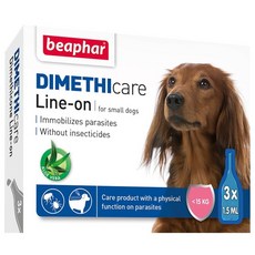 비아파 강아지 디메치케어 라인온 소형견용 3p, 혼합색상, 1개, 4.5ml