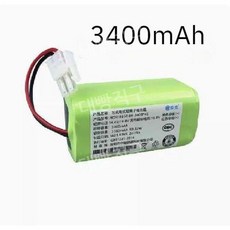 싹스 로봇청소기 배터리 호환 교체용 SSAKS ARW-C100 ARW-C-200BR, 고급형, 1개, 3400mAh 배터리 (추천)