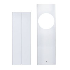 창문형 이동식 에어컨 캐리어 호스 배기 칸막이 바람막, 높이조절 0.67-1.2m 무공판