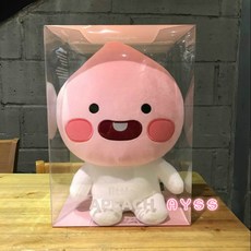 카카오 프렌즈 Apeach 아피치 45cm 복숭아 봉제 인형 장난감 애니메이션 선물, 40cm ~ 49cm + 어 피치 45cmcm