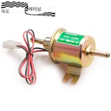 전기오일펌프 전동 자바라 12V/24V 범용 전기 연료 펌프 저압 볼트 고정 와이어 디젤 가솔린 HEP-02A 자동차 기화기 바이크 오토바이 ATV, 02 24V Silver, 2) 24V Silver