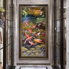 가온나래 부부금술 부의축적 구어도 전체수 보석 십자수, 50x90cm