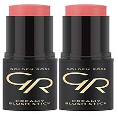 Golden Rose Creamy Blush Stick Salmon 골든 로즈 크리미 블러셔 스틱 살몬 10.5g 2팩