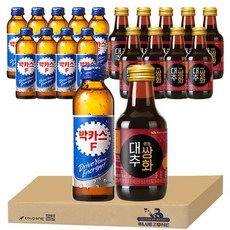 박카스F 120ml x 10병 + 대추쌍화 150ml x 10병, 20병