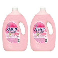 샤프란 핑크센세이션 용기 3.1L X 2 섬유유연제, 2개