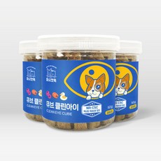  강아지 눈 영양제 마시캣독 큐브 클린아이 3통 (25%할인) 