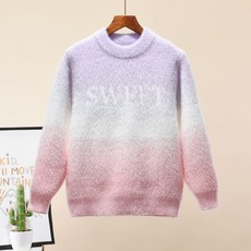 크리스탈하우스 주니어 쓰리톤 뽀송 스웨터 CS010