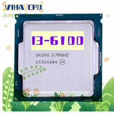 듀얼 코어 쿼드 스레드 CPU 프로세서 코어 i36100 i3 6100 37 GHz 51W LGA 1151 - i36100