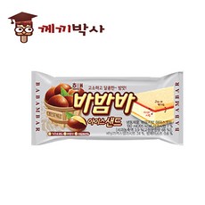 (하나유통)해태제과 바밤바 아이스샌드 한박스 아이스크림, 24개, 180ml