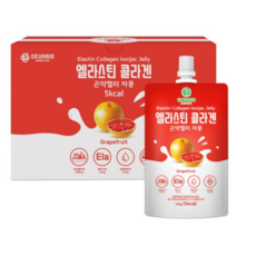 단디라이프 엘라스틴 콜라겐 곤약젤리 자몽맛 10개입, 840g, 2개