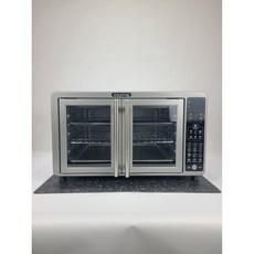 오븐받침 에어프라이어오븐 깔개 열차단 받침대 독일모티프매트, 블랙실버 도트, 1개