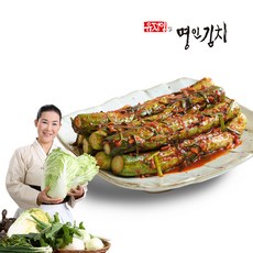 [식품명인 유정임] 통오이소박이 1kg/2kg 골라담기, 1kg, 1개