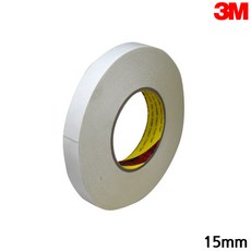 3M 9070 부직포 양면테이프 15mm x 50M 차량용테이프 3M테이프 몰딩테이프 접착테이프 3M양면테이프 - 3m