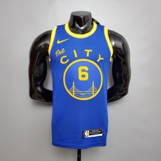 골든스테이트 워리어스 영 Tram version YOUNG#6 Golden State Warriors blue NBA jersey