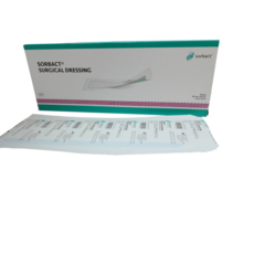 솔박 서지컬드레싱 Sorbact Surgical Dressing(10cm x 30cm) 1Box(20장), 20개 - sorbact