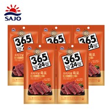 [무료배송]사조해표 오리지널 육포 30g, 5개