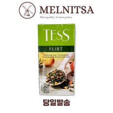 Чай Tess Flirt зеленый в пакетиках, 25 шт, 37.5 г