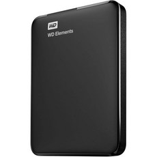 외장하드 드라이브 문서 저장장치 Western Digital 14TB Elements Desktop 외장 하드 USB 3.0, Black, 1.5 TB_Portable - 14tb