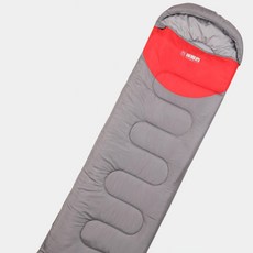 캠핑용품 침낭 휴대용 캠핑 방한 여행 보온 26호 BI2zkkf, 1.1KG, 레드