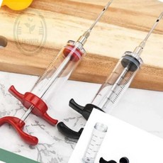 따뜻한잡화점 마리네이드 인젝터 블랙, 1개, 30ml