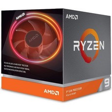 일본직발송 3. AMD RYZEN 9 3900X WITH WRAITH PRISM COOLER 3.8GHZ 12코어 24스레드 70MB 105W 100-1000, 상세 설명 참조0