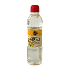 백설 레몬식초500ml, 500ml, 1개